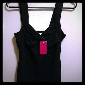 Black fitted candies dress